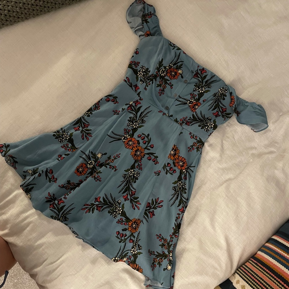 Flirty floral dress